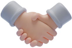 Shaking hands illustration